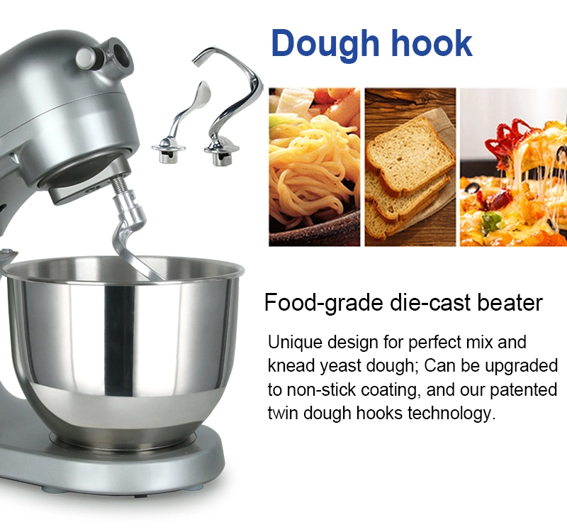 Multifunctional Stand Mixer 3 in 1 Planetary Stand Food Mixer Meat Grinder Stand Dough Mixer