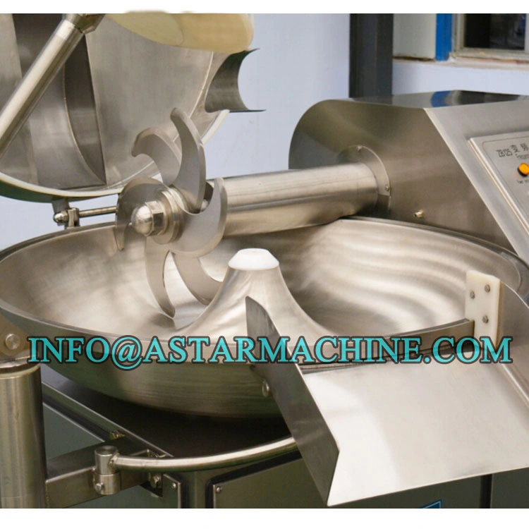 304 Stainless Steel Meat Bowl Cutter Meat Chopper Meat Cutter Bowl Cutter Machine for Sale