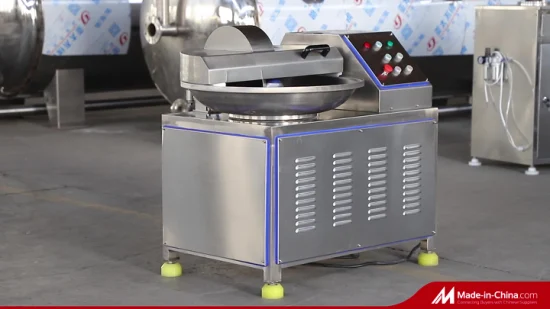 Cortador de tigela de carne Qt-80/Máquina de corte e mistura de alta velocidade para série de processamento de carne