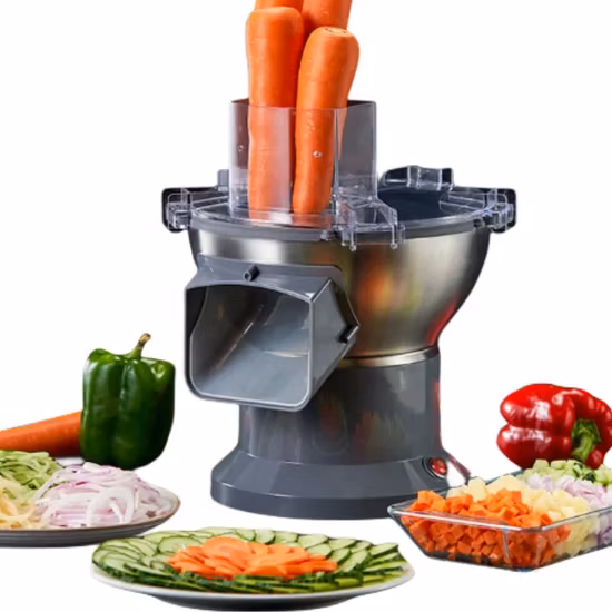 Máquina de cortar batata fresca comercial de fábrica/máquina de fatiar vegetais