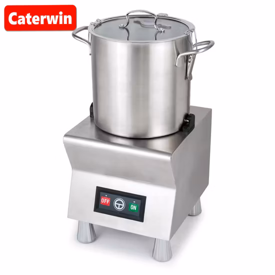 Cortador de comida Caterwin 18 litros de alta velocidade para linguiça de carne e vegetais